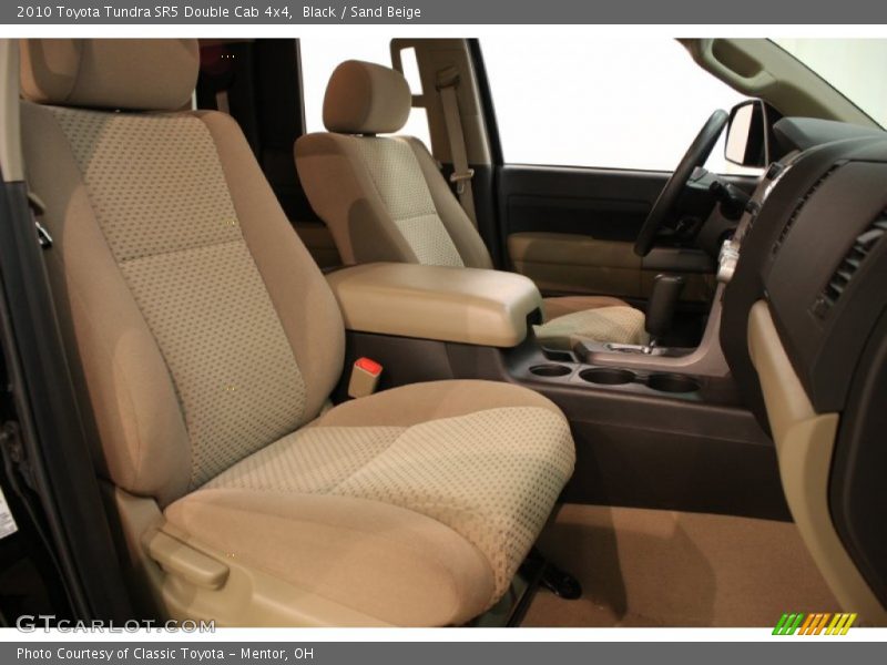 Black / Sand Beige 2010 Toyota Tundra SR5 Double Cab 4x4
