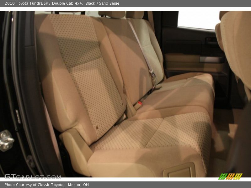 Black / Sand Beige 2010 Toyota Tundra SR5 Double Cab 4x4