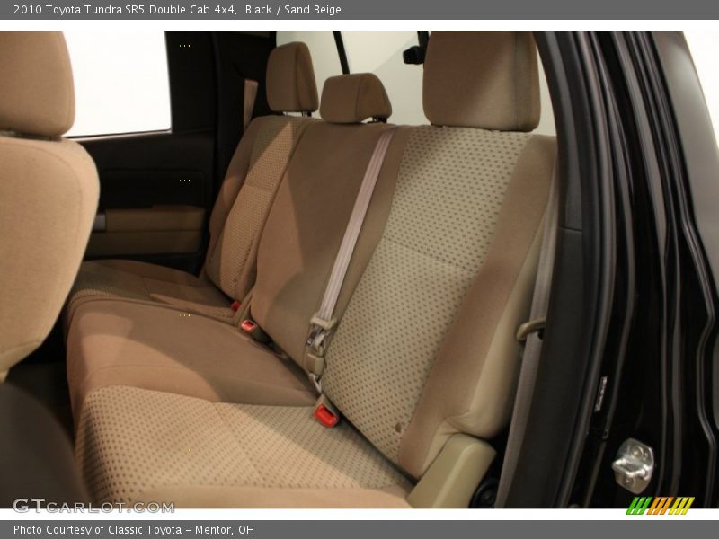 Black / Sand Beige 2010 Toyota Tundra SR5 Double Cab 4x4