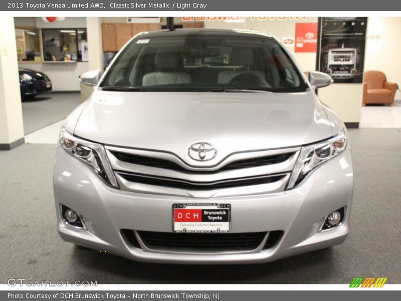 Classic Silver Metallic / Light Gray 2013 Toyota Venza Limited AWD