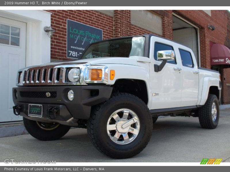 Birch White / Ebony/Pewter 2009 Hummer H3 T