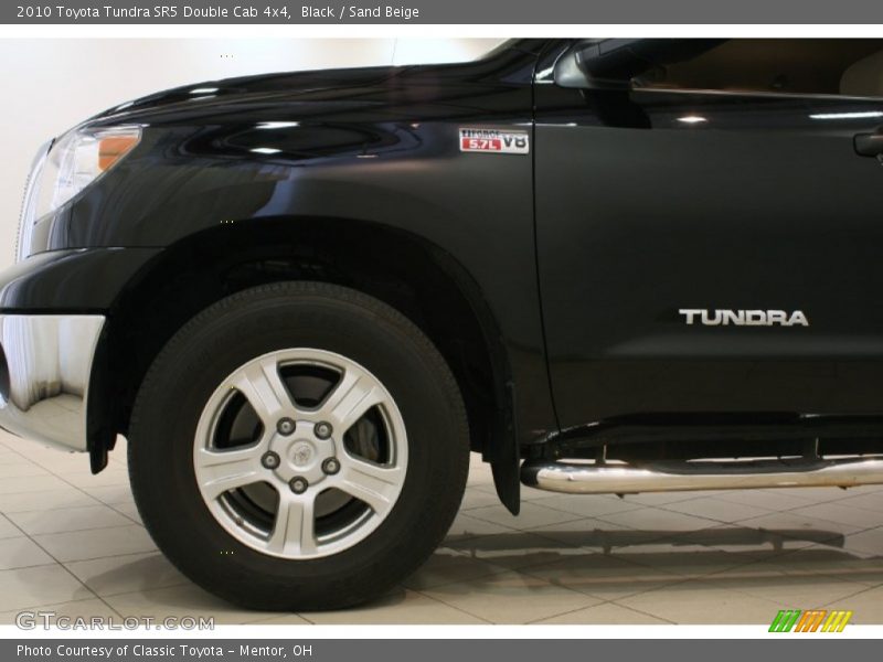 Black / Sand Beige 2010 Toyota Tundra SR5 Double Cab 4x4
