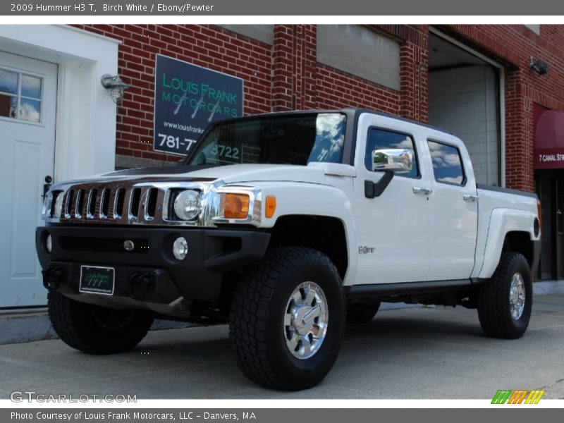 Birch White / Ebony/Pewter 2009 Hummer H3 T