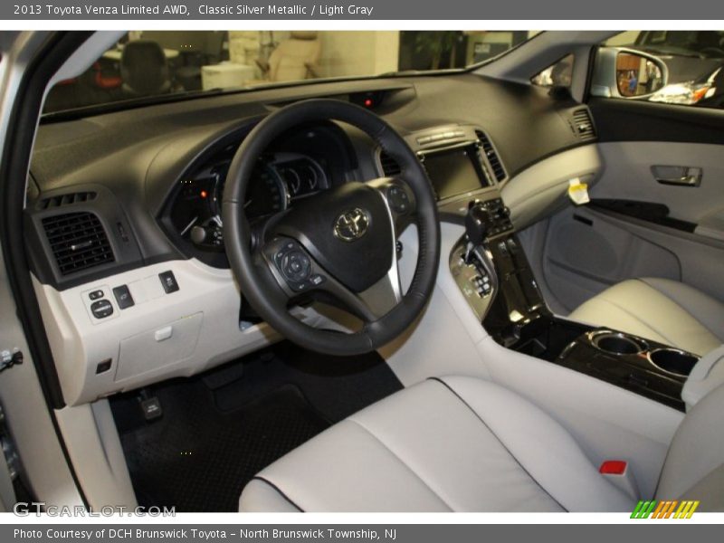 Classic Silver Metallic / Light Gray 2013 Toyota Venza Limited AWD