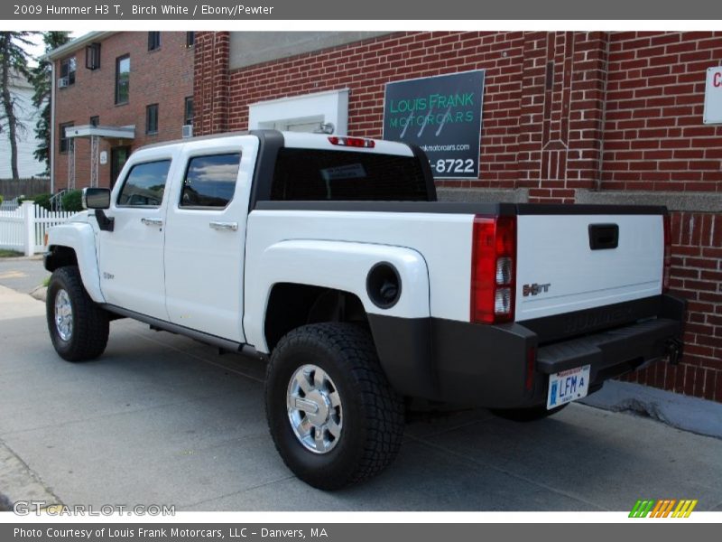 Birch White / Ebony/Pewter 2009 Hummer H3 T