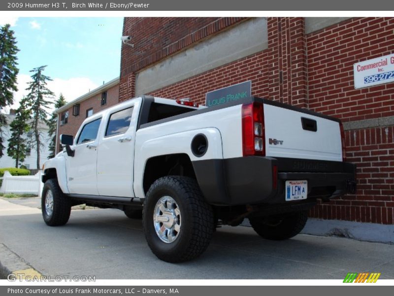 Birch White / Ebony/Pewter 2009 Hummer H3 T