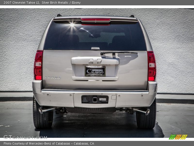 Silver Birch Metallic / Ebony 2007 Chevrolet Tahoe LS