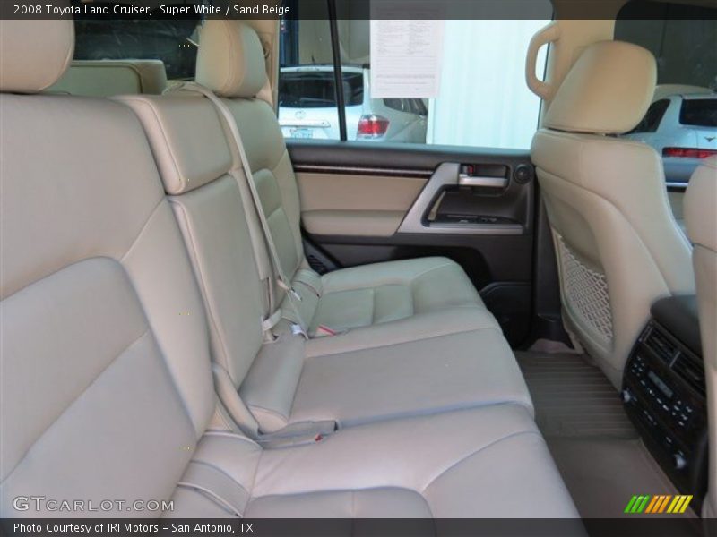 Super White / Sand Beige 2008 Toyota Land Cruiser