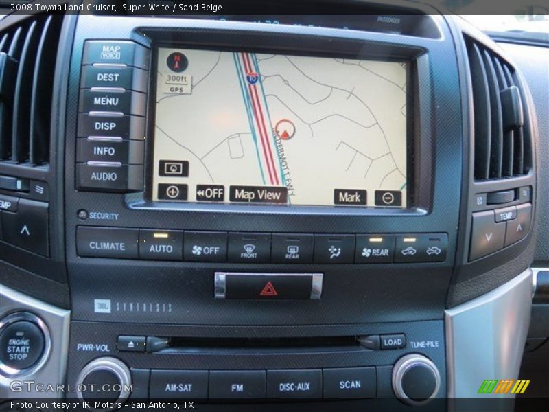 Super White / Sand Beige 2008 Toyota Land Cruiser