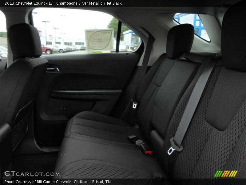 Champagne Silver Metallic / Jet Black 2013 Chevrolet Equinox LS
