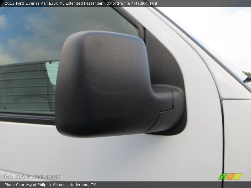 Oxford White / Medium Flint 2012 Ford E Series Van E350 XL Extended Passenger