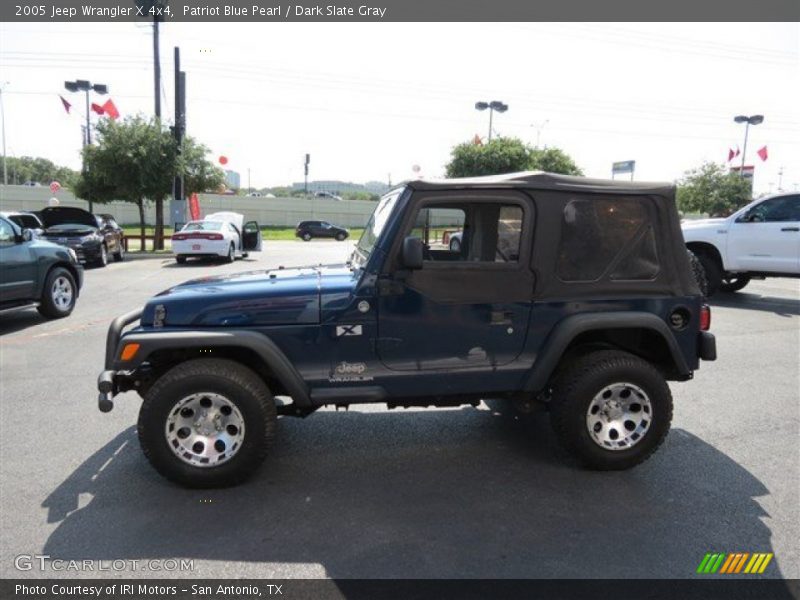 Patriot Blue Pearl / Dark Slate Gray 2005 Jeep Wrangler X 4x4