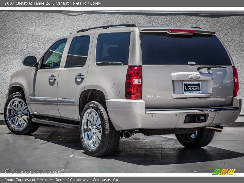 Silver Birch Metallic / Ebony 2007 Chevrolet Tahoe LS