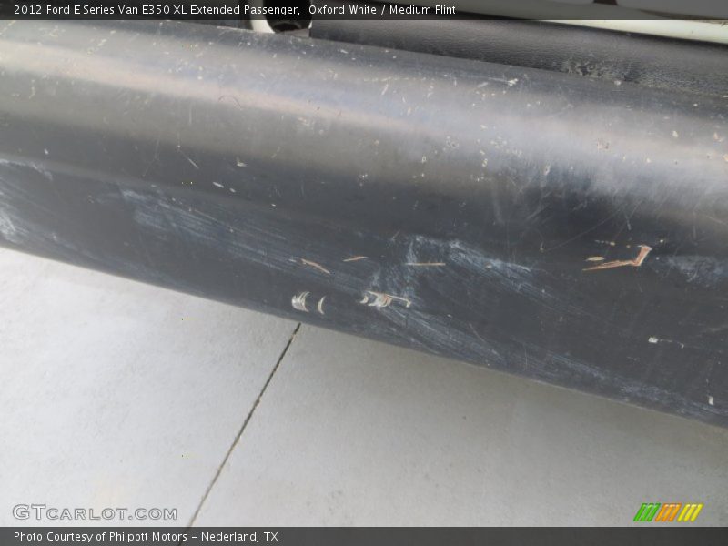 Oxford White / Medium Flint 2012 Ford E Series Van E350 XL Extended Passenger