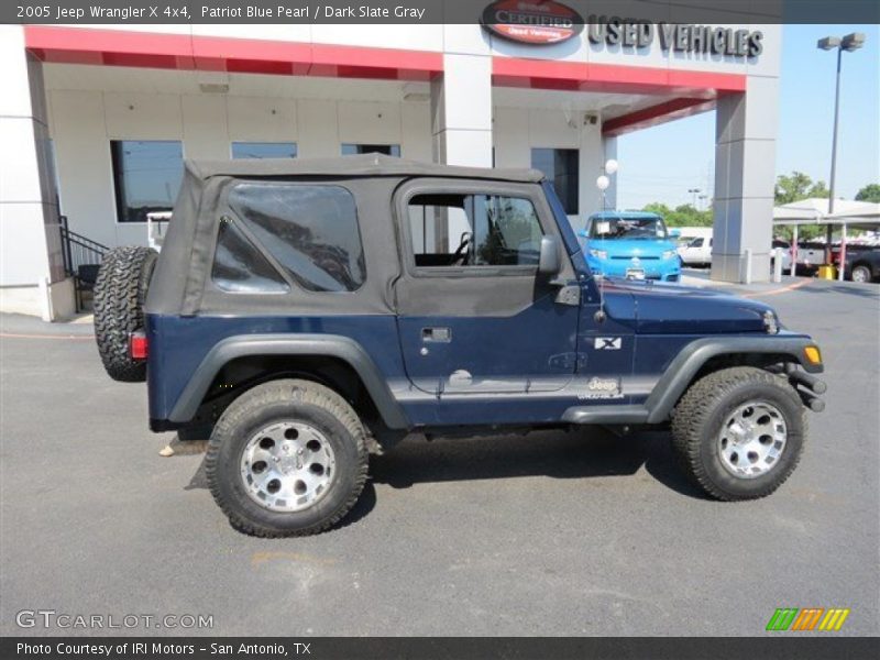 Patriot Blue Pearl / Dark Slate Gray 2005 Jeep Wrangler X 4x4