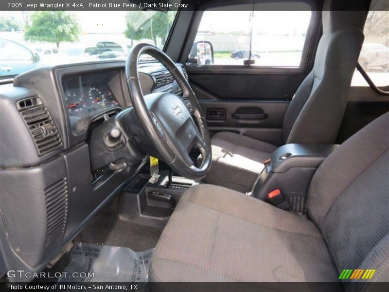 Patriot Blue Pearl / Dark Slate Gray 2005 Jeep Wrangler X 4x4