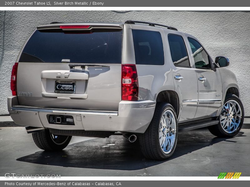 Silver Birch Metallic / Ebony 2007 Chevrolet Tahoe LS