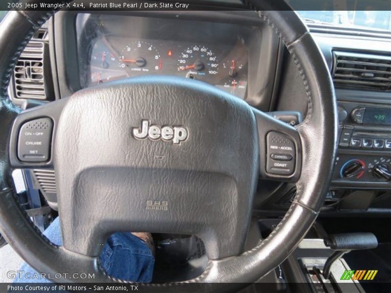 Patriot Blue Pearl / Dark Slate Gray 2005 Jeep Wrangler X 4x4