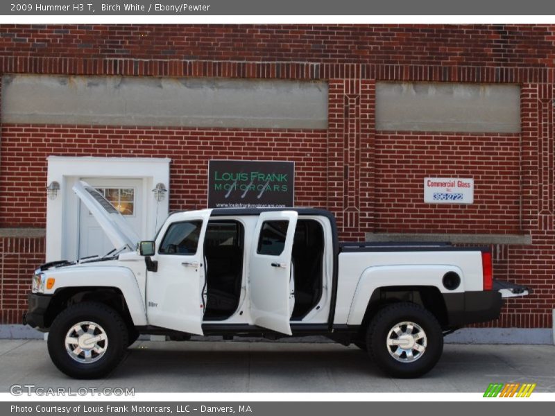 Birch White / Ebony/Pewter 2009 Hummer H3 T