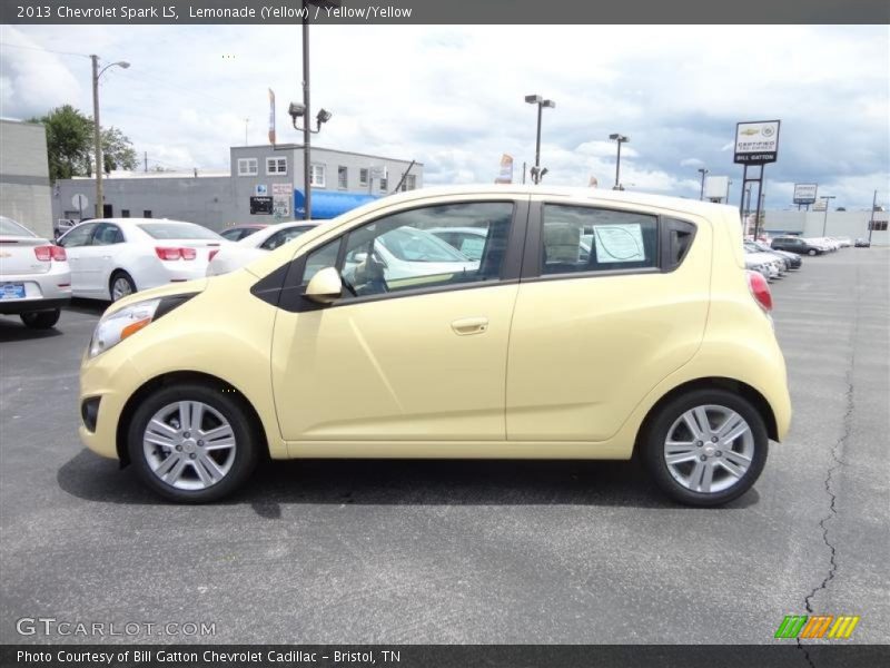 Lemonade (Yellow) / Yellow/Yellow 2013 Chevrolet Spark LS