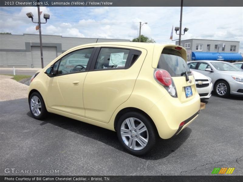 Lemonade (Yellow) / Yellow/Yellow 2013 Chevrolet Spark LS