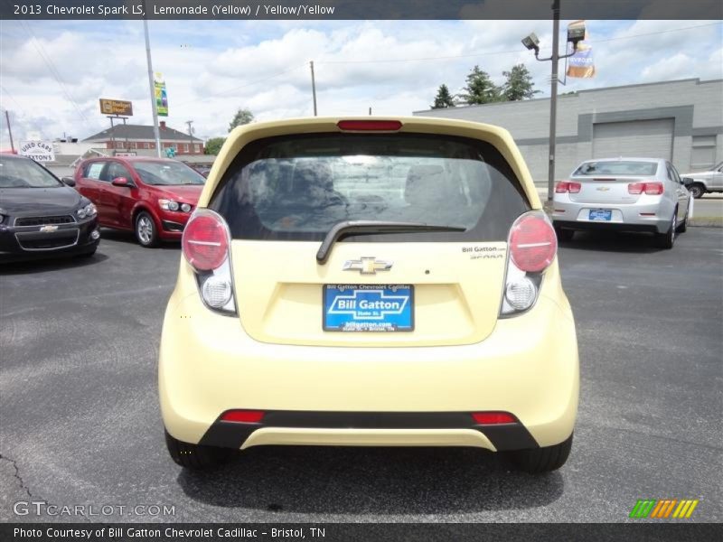 Lemonade (Yellow) / Yellow/Yellow 2013 Chevrolet Spark LS