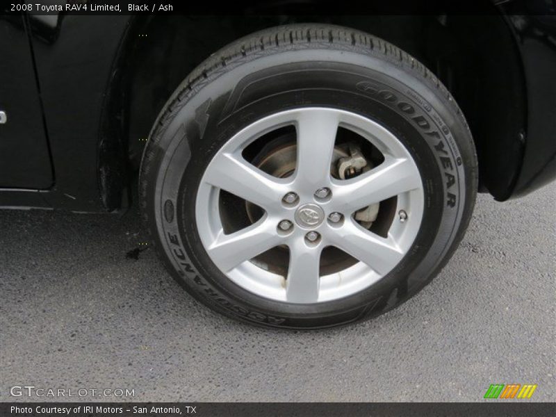 Black / Ash 2008 Toyota RAV4 Limited