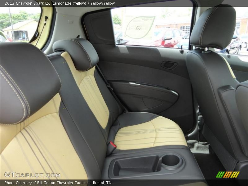 Rear Seat of 2013 Spark LS