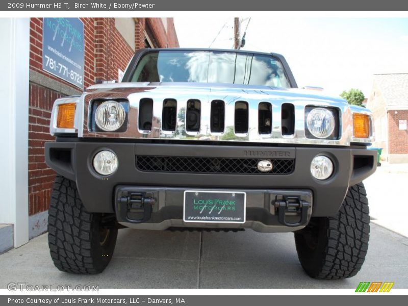 Birch White / Ebony/Pewter 2009 Hummer H3 T