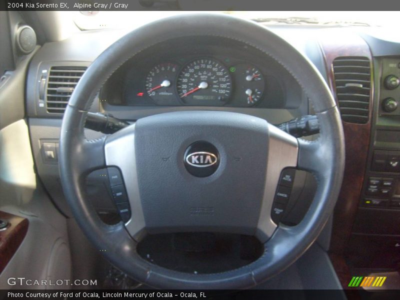 Alpine Gray / Gray 2004 Kia Sorento EX