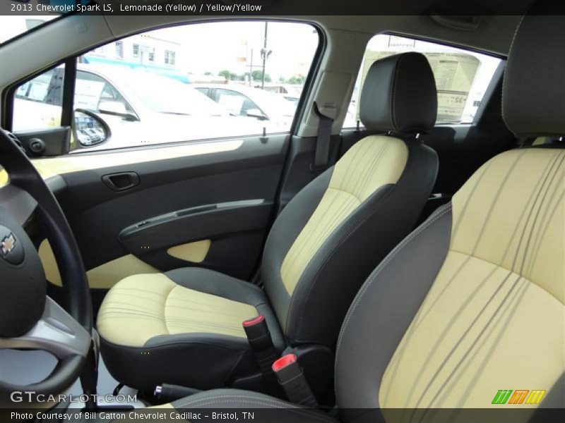 Lemonade (Yellow) / Yellow/Yellow 2013 Chevrolet Spark LS