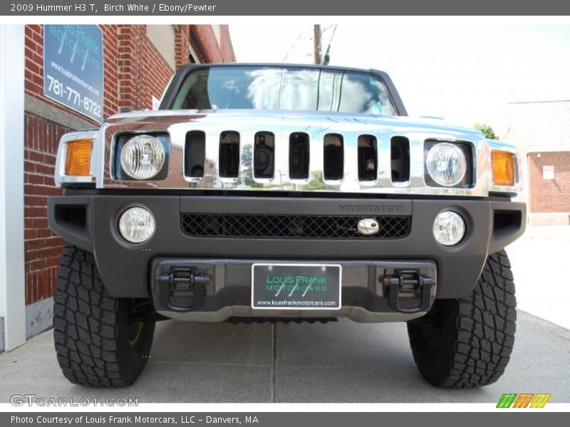 Birch White / Ebony/Pewter 2009 Hummer H3 T