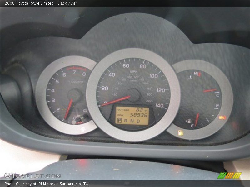 Black / Ash 2008 Toyota RAV4 Limited