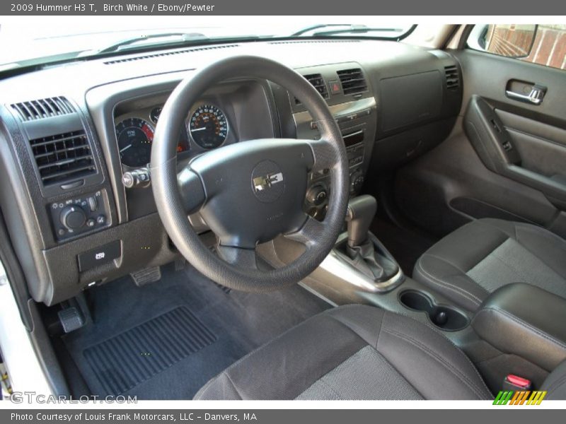 Birch White / Ebony/Pewter 2009 Hummer H3 T