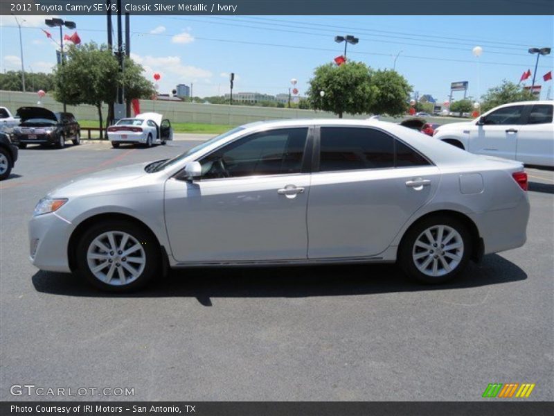 Classic Silver Metallic / Ivory 2012 Toyota Camry SE V6