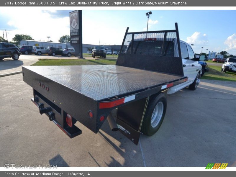 Bright White / Dark Slate/Medium Graystone 2012 Dodge Ram 3500 HD ST Crew Cab Dually Utility Truck