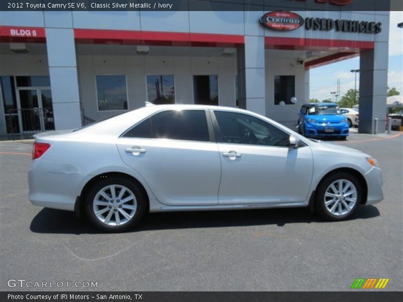 Classic Silver Metallic / Ivory 2012 Toyota Camry SE V6