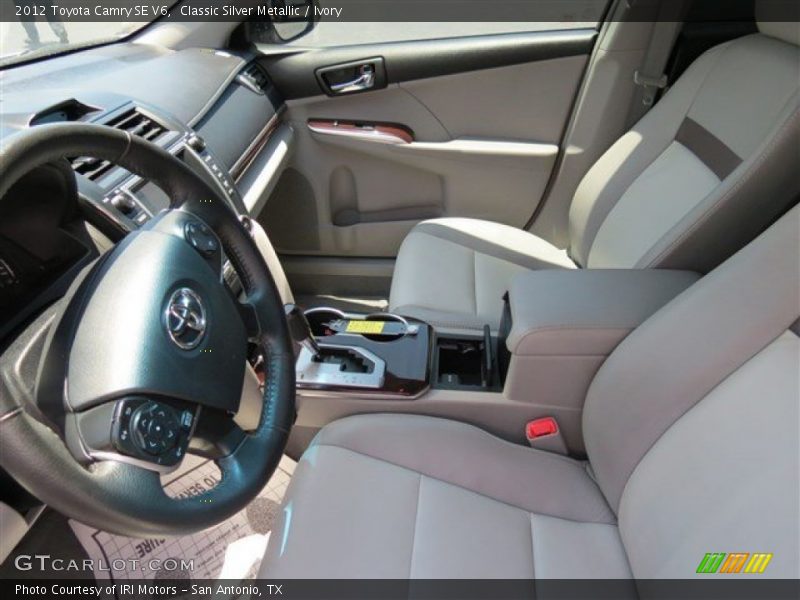 Classic Silver Metallic / Ivory 2012 Toyota Camry SE V6