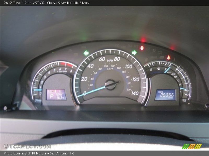 Classic Silver Metallic / Ivory 2012 Toyota Camry SE V6