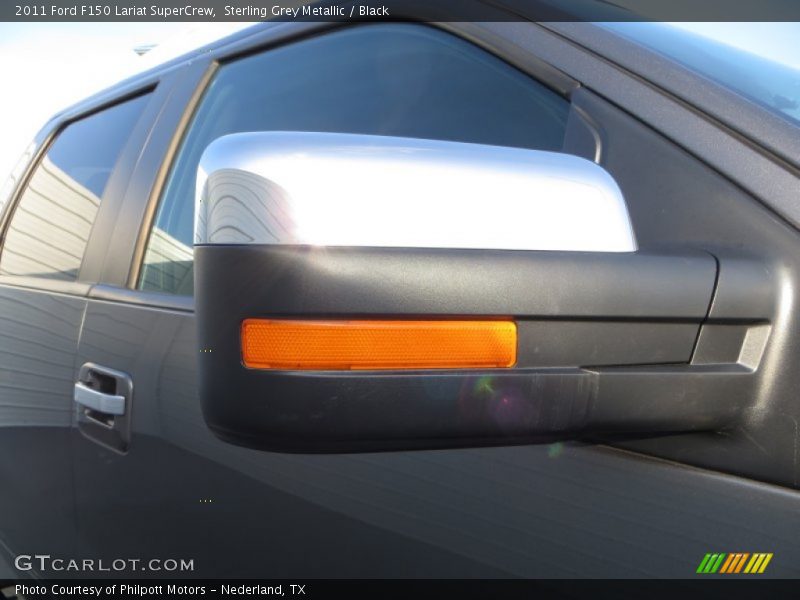 Sterling Grey Metallic / Black 2011 Ford F150 Lariat SuperCrew
