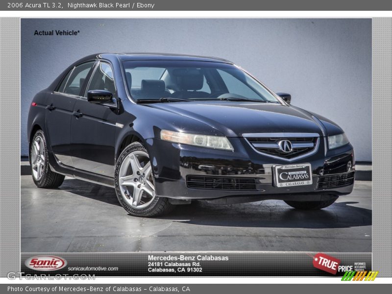 Nighthawk Black Pearl / Ebony 2006 Acura TL 3.2