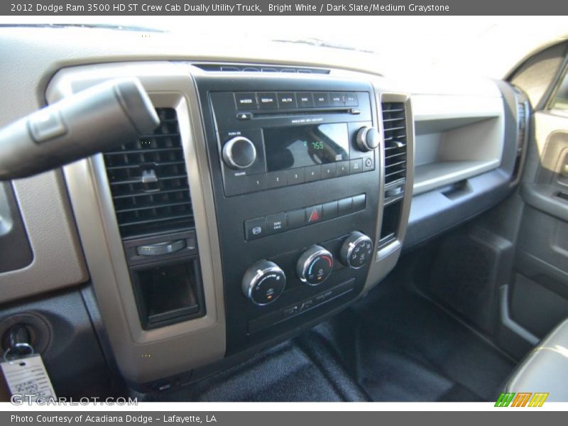 Bright White / Dark Slate/Medium Graystone 2012 Dodge Ram 3500 HD ST Crew Cab Dually Utility Truck