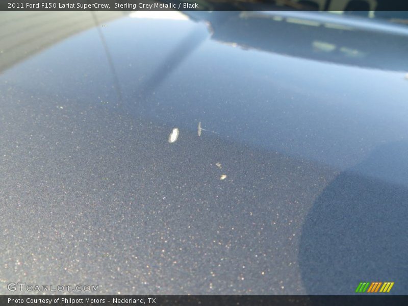 Sterling Grey Metallic / Black 2011 Ford F150 Lariat SuperCrew