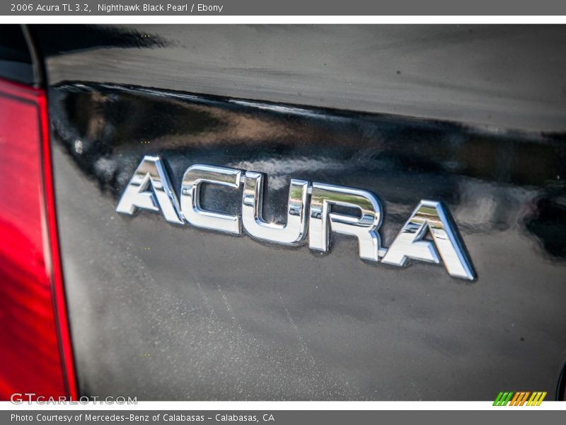 Nighthawk Black Pearl / Ebony 2006 Acura TL 3.2