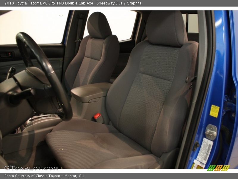 Speedway Blue / Graphite 2010 Toyota Tacoma V6 SR5 TRD Double Cab 4x4