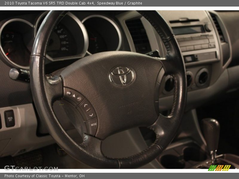 Speedway Blue / Graphite 2010 Toyota Tacoma V6 SR5 TRD Double Cab 4x4