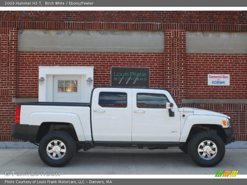 Birch White / Ebony/Pewter 2009 Hummer H3 T