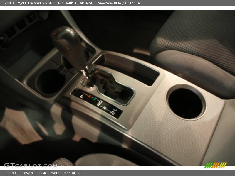 Speedway Blue / Graphite 2010 Toyota Tacoma V6 SR5 TRD Double Cab 4x4