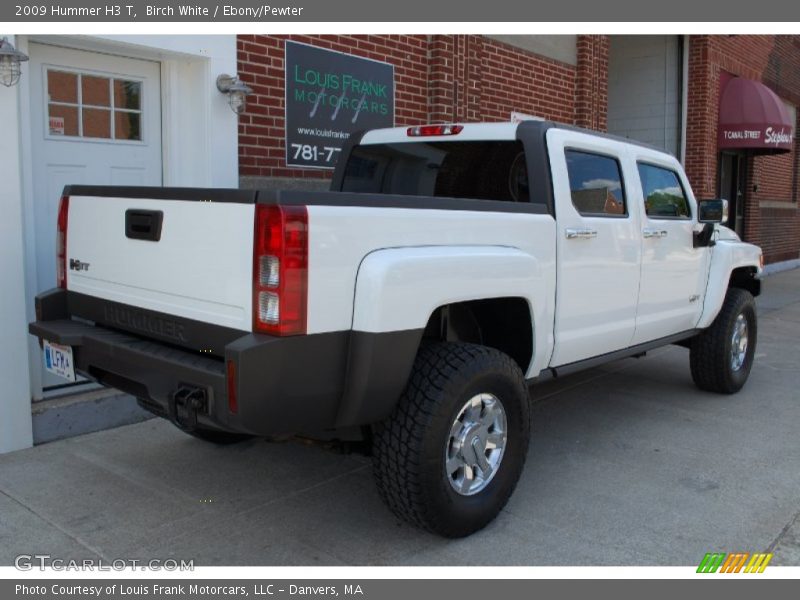 Birch White / Ebony/Pewter 2009 Hummer H3 T