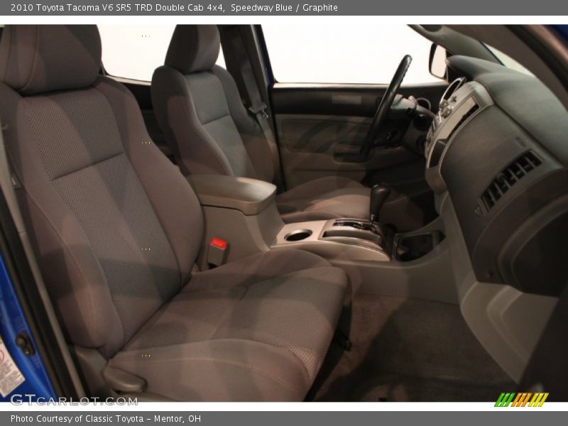 Speedway Blue / Graphite 2010 Toyota Tacoma V6 SR5 TRD Double Cab 4x4